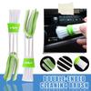Car Dual Head Cleaning Brush Air Conditioner Cleaning Tools Auto Accessories For Pegas Sorento Soul Cerato Borrego K5 Carens