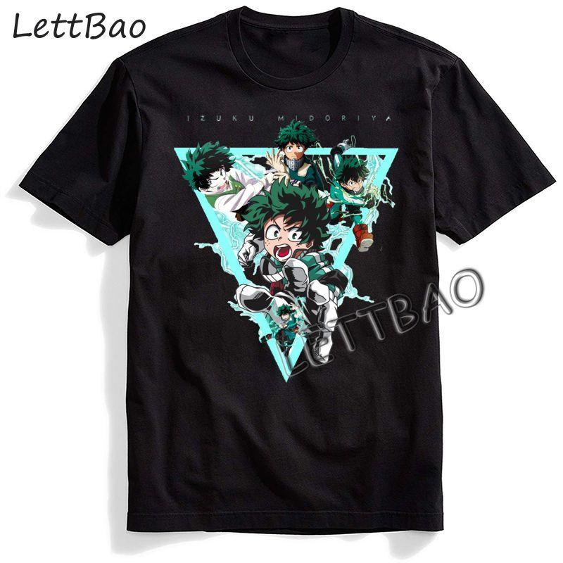 My Hero Academia Men T Shirt Casual 90S Anime Boku No Hero Academia Himiko T XL