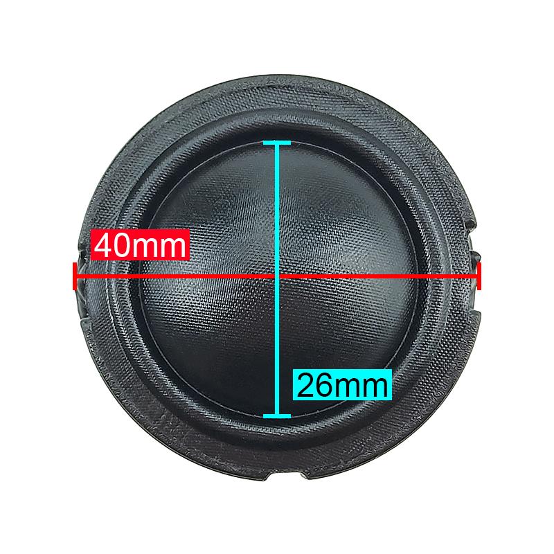 GHXAMP 1.5 Inch 40mm 25Core Tweeter Speaker 4ohm 30W Hifi Super Treble Dome Silk Film Neodymium For Full Range Compensate 2pcs