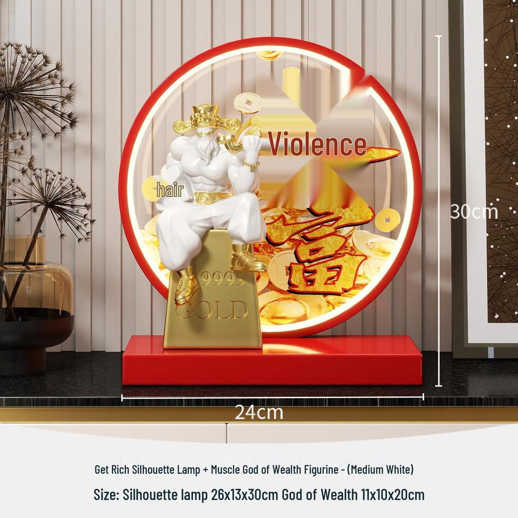 Muscle Grandpa Figurine: Gym-Themed Birthday Gift & Office Decor