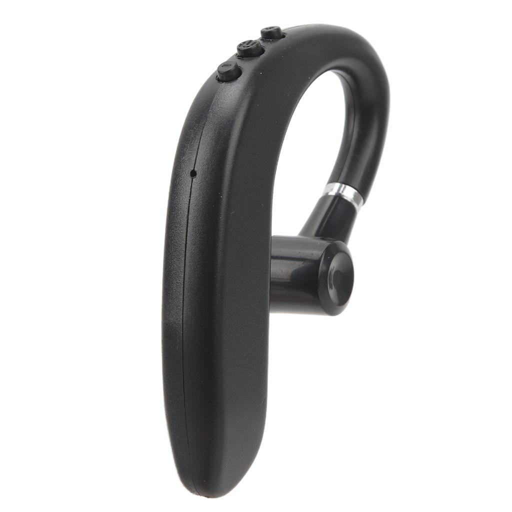 Headset Wireless Single Ear Earpiece Low Latency Hands Earphone with USB Charging Cable for Driving Running