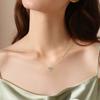 New Sparkling GRA Certified 1CT D Color Moissanite Pendant Necklace For Women S925 Silver Bubble Pass Diamond Test Neck Chain