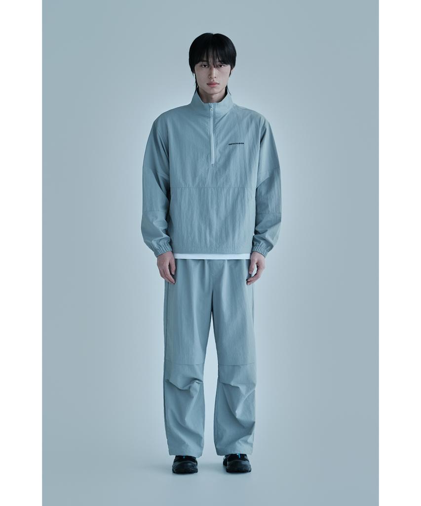 Eolseukamela [Reorder] Lightweight Parachute Pants_Light Gray