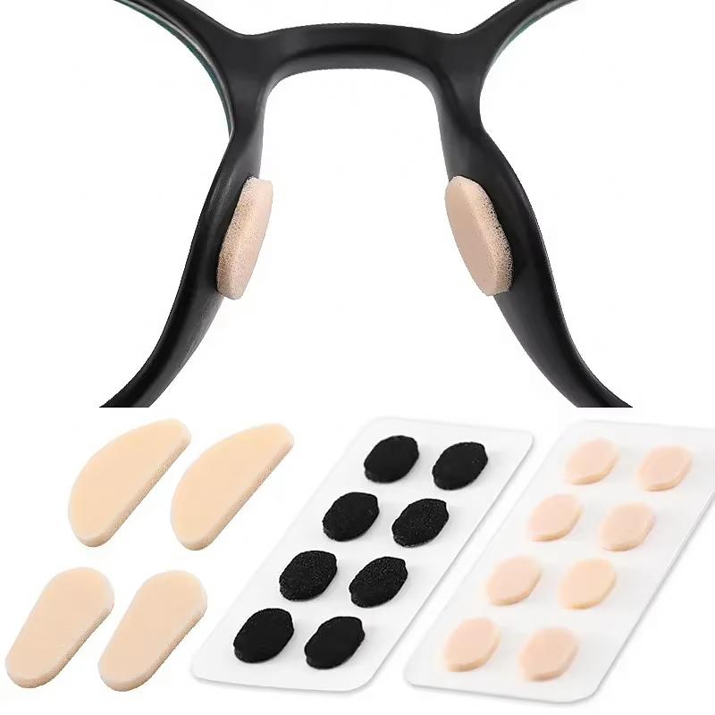 4 Pairs/Stickers Lightweight Wear Glasses Anti Slip Stability Wide Adaptability Skin Friendly Breathable
