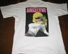 Camiseta Retro Angelyne Gafas Negras Manga Corta Blanca Unisex Tallas S-5XL 1H0601 Camiseta Unisex