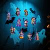 10Pcs Halloween Themed 2D Graphic Design Wooden Pendant Halloween Decorations for Halloween Parties, Events and Family Gatherings,  Ideal Gifts