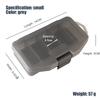 Transparent 48 Grids Plastic Fishing Tackle Box Lures Bait hooks Connector Storage Case Container Organizer Collection Tools