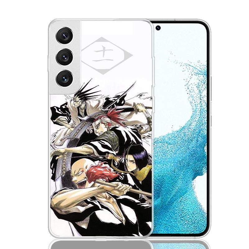 Bleach Zaraki Kenpachi Phone Case For Samsung Galaxy S26 Ultra S23 S24 S25 Edge S20 FE S21 S22 Plus Soft Print Shell Cover Funda