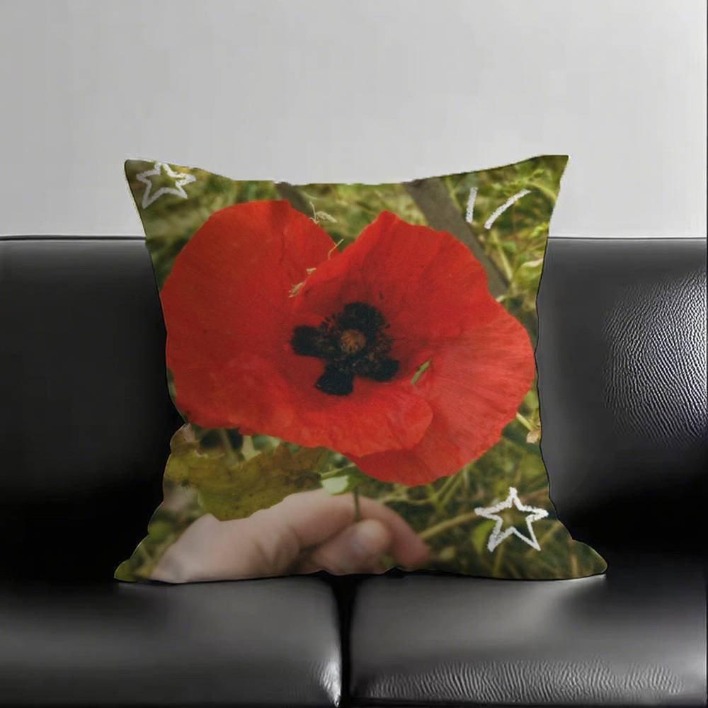 1 Stück Gensou Kissenbezug Quadrat Schlafzimmer Sofa Freizeit Komfort Kissen Auto Wohnzimmer Heimdekoration