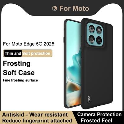 IMAK UC-3 Series for Motorola Edge (2025) 5G Case Matte Anti Fingerprint Soft TPU Cover