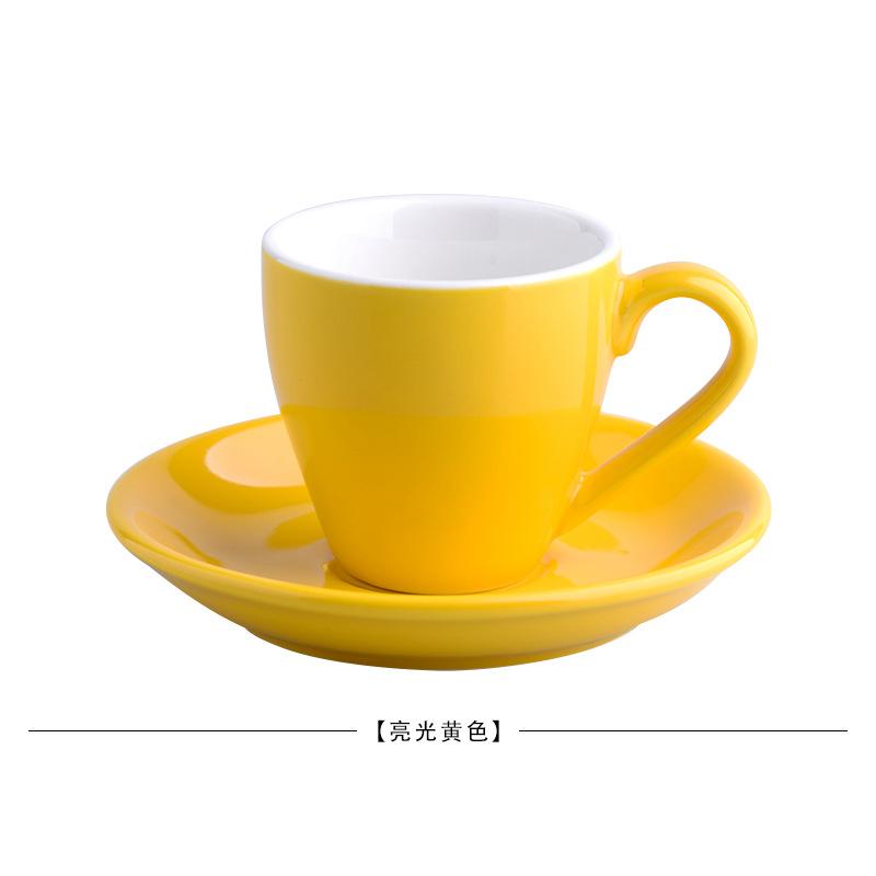 Cupa Cană Creativă Europeană Extra Rezistentă 80cc Ceașcă pentru Latte Set Ceașcă de Cafea Ceașcă pentru Latte Ceașcă Ceramică