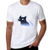 Ghost Cat Tshirt Lightweight Basic Short Sleeve Shirt Tshirt