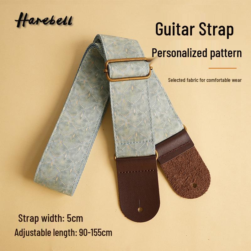 

Nautical Pattern Lightweight Close-Fitting Jade Screen PO-068 Piano Guitar Strap 90-155 cm