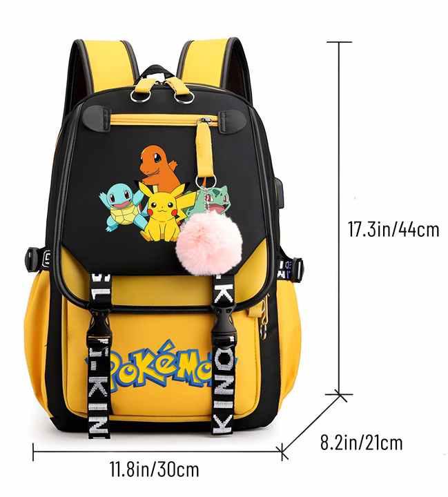 Backpack Student School Bag Fashion Backpack Usb Computer Bag Large Capacity Burden Reduction School Bag