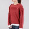 Nike Embroidered Logo Patchwork Pullover Sweatshirt Women Tops CJ0006-661