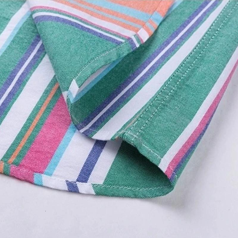 New 8XL Classic Causal 100% Cotton Plaid Shirts Men Long Sleeve Formal Social Soft Cozy Men Shirt Long Sleeve Slim Fit