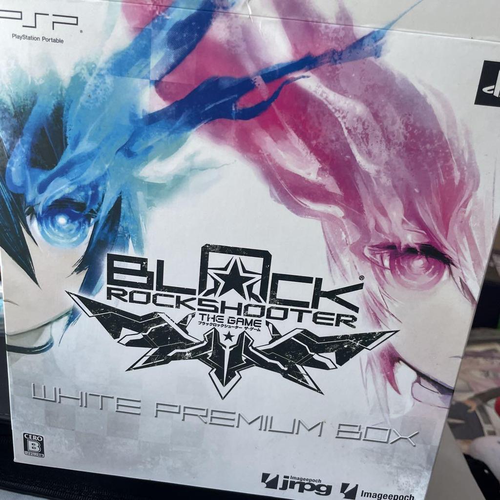 [USED] Black Rock Shooter THE GAME White Premium Box