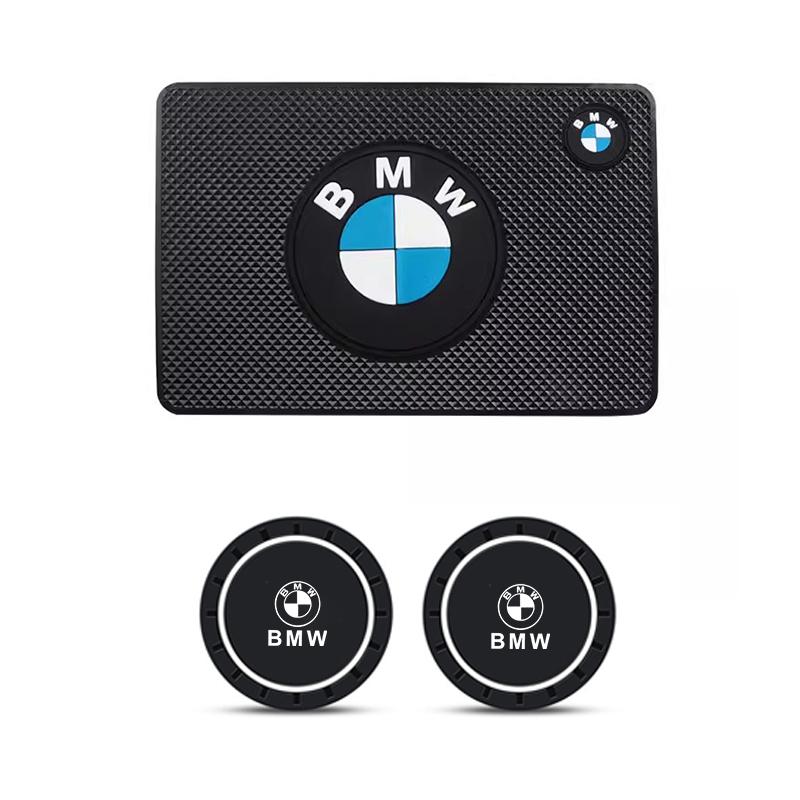 PVC Silicone Car Dashboard Non-Slip Mat Anti-Slip Water Cup Pad For BMW X1 X2 X3 X4 X5 X6 3 Series M2 M3 M4 M5 M6 M7 Accessories FS0