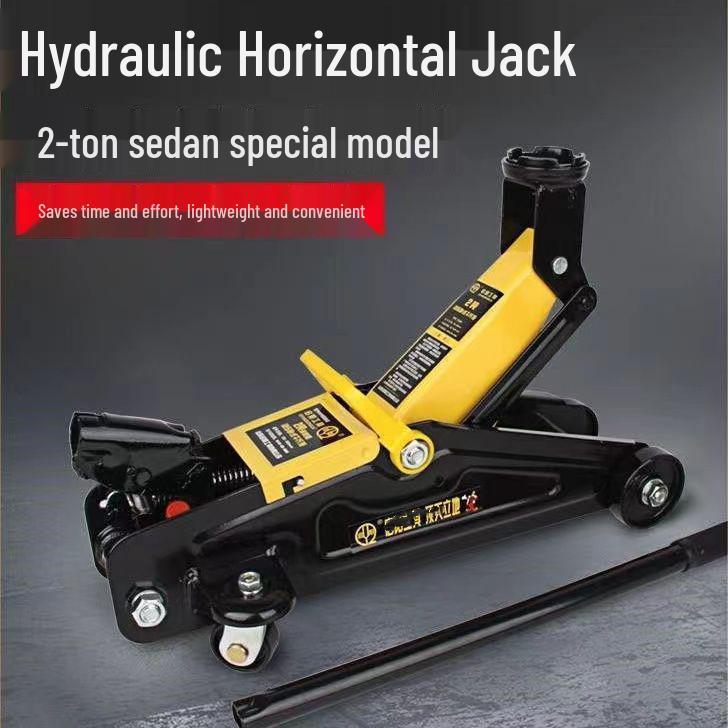 Ultra Low Profile 3 Ton Hydraulic Car Jack with Double Pump for Auto Repair and Tire Changes