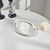 Elegante Retro Serveerschalen Goud/Zilver 2 Maten Opbergschaal Hofstijl Ovaal Bord Woondecoratie