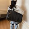 Large Capacity Handbag Short Distance Travel Bag PU Women's Fitness Luggage Bag