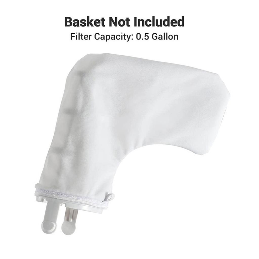 Nylon Filter Bag For Aiper Pilot H1 Handheld Rechargeable Pool Cordless Vacuum Cleaner Filter Bags Replacement Part