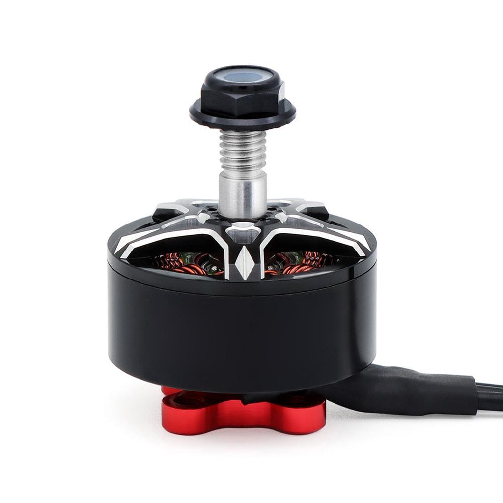 S2207 Brushless Motor for Racing Drones   12N14P High Speed Outrunner with 4mm M5 Steel Shaft, NMB Bearings, 20AWG