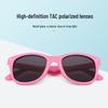 Children's Polarized Silicone Sunglasses with UV Protection - Comfortable Sun Protection for Boys and Girls