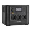 Portable Power Station, 1200W Solar Generator Power Station, 806Wh LiFePO4 Battery Backup with 9 Output Ports for Home Emergency, Outdoor Camping, RV