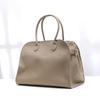 Head Layer Cowhide Tote Bag Margaux10/15 Single Shoulder Genuine Lychee Pattern Large Capacity Handbag Travel