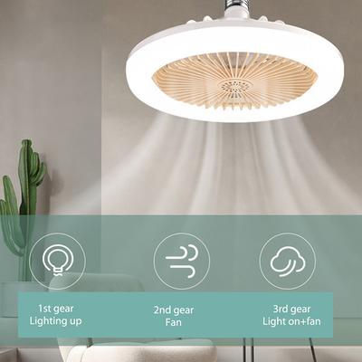 50W Ceiling Fan with Light ABS PP Modern Ceiling Fanlight Decorative Ceiling Fanlight for Home Offices Bedroom