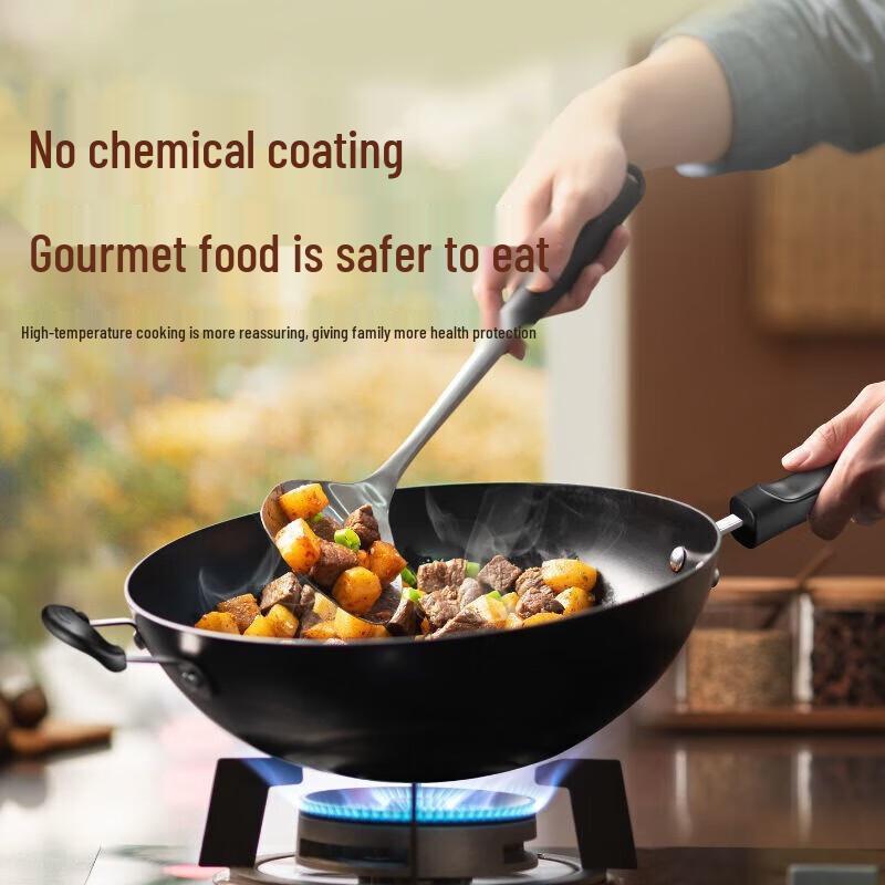 Традиционный чугунный вок Supor, 32 см