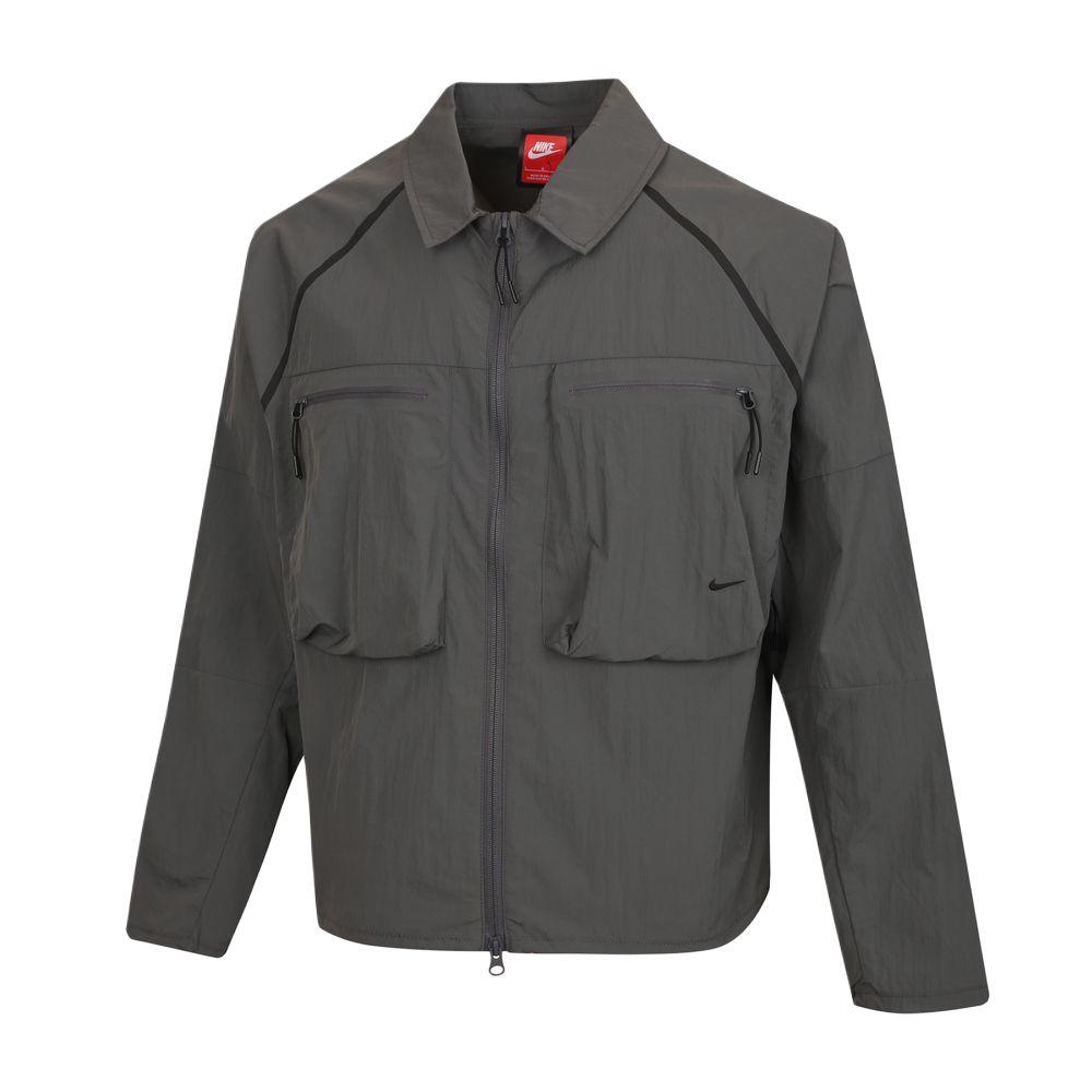 Nike Sportswear Tech Men s TCH ERGO UTILITY Woven Jacket Grey IF1348-068 2XL