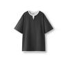 Semir Men's Waffle Knit Color Block Faux Layer Short Sleeve T-Shirt