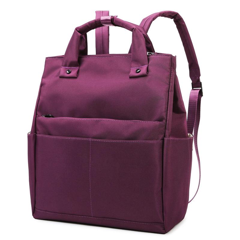 Simple Mommy Bag Maternal And Infant Bag Baby Walker Bag Stylish Multifunctional Large Capacity Backpack Going Out Travel Confinement Bag