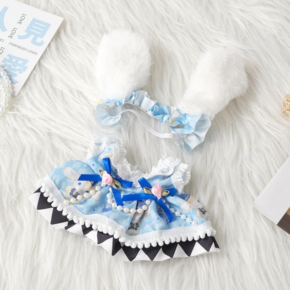 20cm Doll Clothes DIY Princess Dress Cute Lolita Outfit  Girl