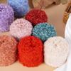 Colorful Loop Yarn Ball for Crochet & Knitting: Perfect for Handmade DIY Sweaters, Scarves, Dolls, & Small Projects.