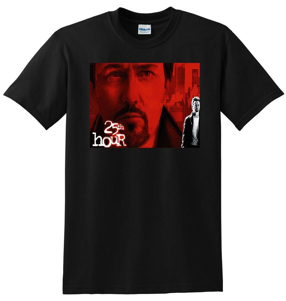 25TH HOUR T SHIRT 4k bluray dvd cover poster tee SMALL MEDIUM LARGE XL Unisex T-Shirt XL