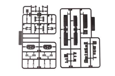 PM Office A PLUM Underfloor Equipment for JNR New Performance Middle Car Main 1 Car Plastic Kit PP239 1/80 Train, (Resistor, Controller, Etc.)