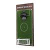 Soccer Field Bottle Opener with Cap Catcher Wood Iron Wall Mounted Beer Bottle Opener Wall Decor for Soccer Fans