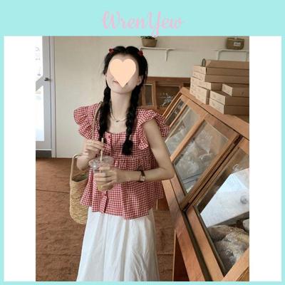 Urban Style Girl Shirt With Polyester Fabric And Loose Fit For Summer Wear