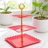 Candy Tray 3-Tier Cupcake Stand Cake Holder For Wedding Birthday Baby Shower Tea Party Serving Tray Dessert Display