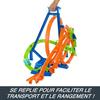Circuit De Voitures - Hot Wheels - Coffret Looping - 5 Zones De Carambolage - 1 Voiture Incluse - Dès 4 Ans
