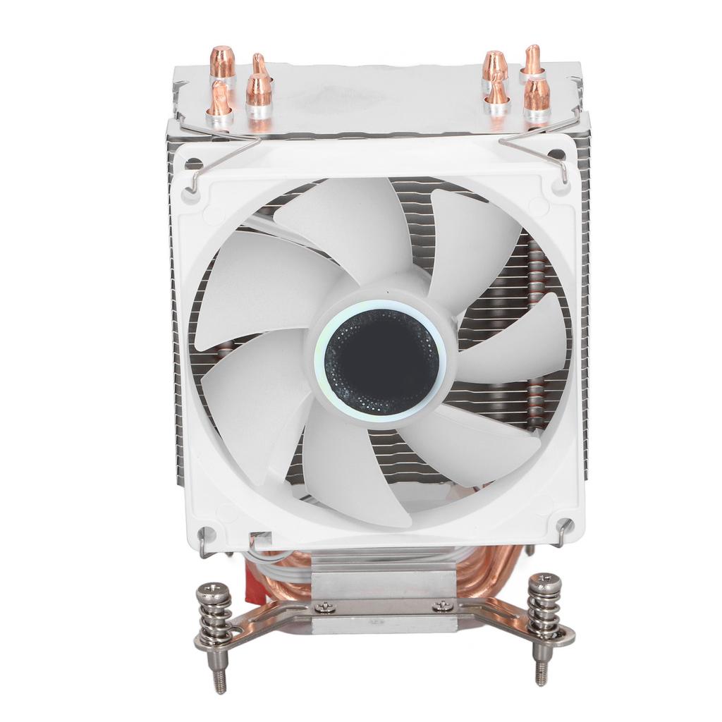 CPU Cooling Fan 3.5in 4 Heat Pipes 3pin 12VDC 2000RPM Hydraulic Bearing CPU Air Cooler with