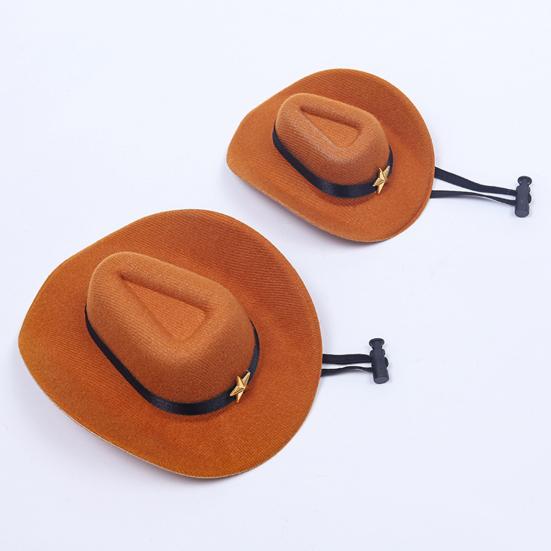 Cowboy Hat for Small Dogs And Cats Western Style Pet