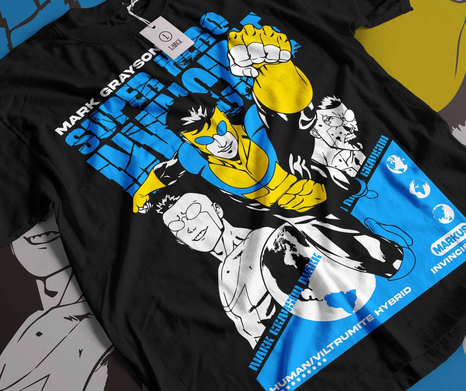 MVC: Clash of Super Heroes Half Face Portraits Premium T-Shirt M