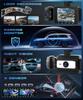 4 Channel 1080P Car Camera 360° View with 2.4' IPS Screen, Parking Monitor, Night Vision, G-Sensor