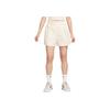 Nike Elastic Waist Breathable Sport Casual Shorts Women Bottoms Coconut-Milk FN2168-104