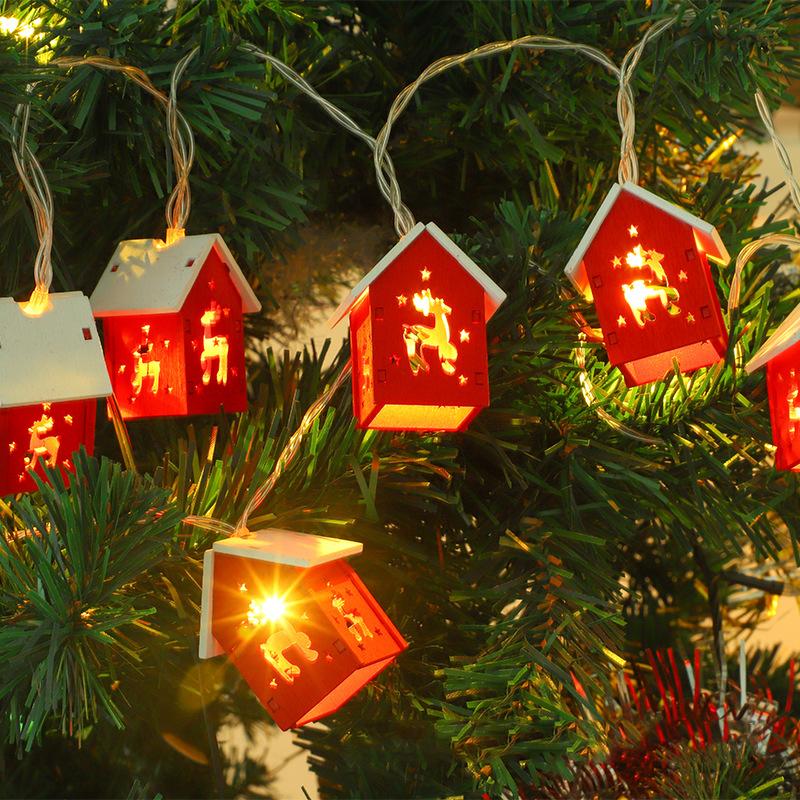 

2M 10LED Christmas House String Lights Curtain String Fairy Lamps for Christmas Tree Light Home Party Wedding Garden Decorations