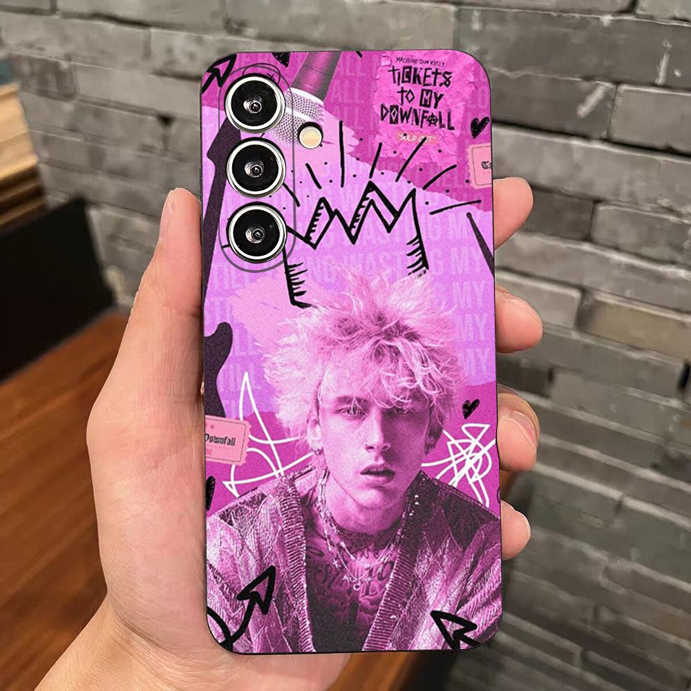MGK Tickets To My Downfall Handyhülle Für Samsung S25 Edge S24 S23 S22 S21 S20 Ultra Plus Fe Galaxy A54 A53 A34 A25 A16 Silikon